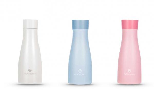 Noerden - Liz Smart Bottle 350 ml (pink)      ,noerden,liz,smart,bottle,351,ml,(pink),garrafa,termo,inteligente,em,aco,tem,uma,luz,uvc,que,ao,acender,durante,5,minutos,mata,999%,das,baterias,e,virus,mantem,as,bebidas,quentes,durante,12,hr,ou,frias