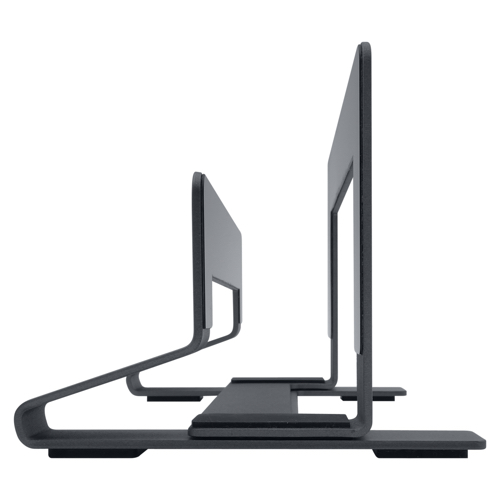 Macally - Vertical Stand (space grey),macally,vertical,stand,(space,grey)stand,vertical,em,aluminio,para,macbook,macbook,air,macbook,pro,ou,qualquer,outro,notebook,com,16,cm,a,3,cm,de,espessura,o,portatil,fica,fechado,na,vertical,e,com,to