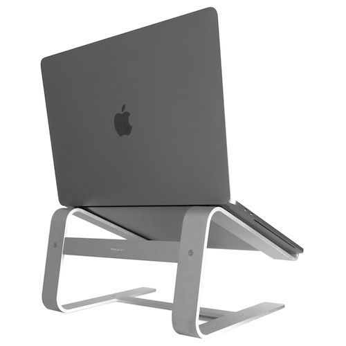 Macally - Aluminium Stand (silver),macally,aluminium,stand,(silver)stand,em,aluminio,para,macbook,ou,notebook,(11,a,17),eleva,o,portatil,ate,15,cm