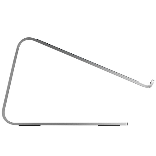 Macally - Aluminium Stand (silver),macally,aluminium,stand,(silver)stand,em,aluminio,para,macbook,ou,notebook,(11,a,17),eleva,o,portatil,ate,15,cm