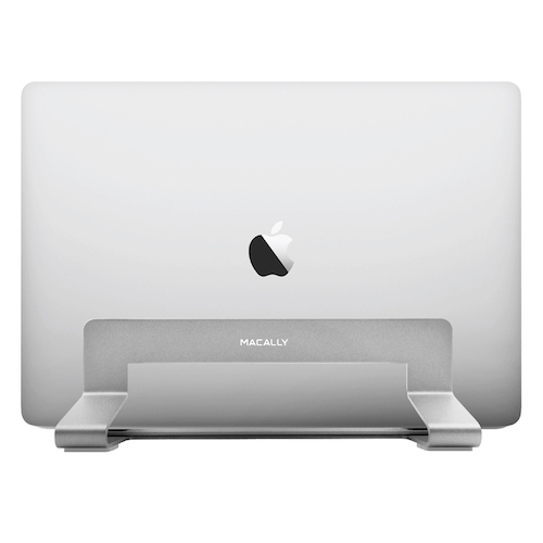 Macally - Vertical Stand (silver),macally,vertical,stand,(silver)stand,vertical,em,aluminio,para,macbook,macbook,air,macbook,pro,ou,qualquer,outro,notebook,com,16,cm,a,3,cm,de,espessura,o,portatil,fica,fechado,na,vertical,e,com,todas,