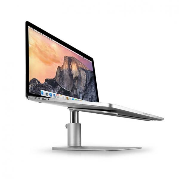 twelve south - HiRise for MacBook,twelve,south,hirise,for,macbookstand,metalico,ajustavel,em,altura,ate,15,cm,que,eleva,um,portatil,a,uma,posicao,mais,ergonomica,melhorando,tambem,a,sua,ventilacao,recomendase,o,uso,de,um,teclado,e,rat