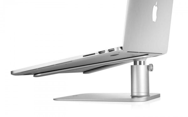 twelve south - HiRise for MacBook,twelve,south,hirise,for,macbookstand,metalico,ajustavel,em,altura,ate,15,cm,que,eleva,um,portatil,a,uma,posicao,mais,ergonomica,melhorando,tambem,a,sua,ventilacao,recomendase,o,uso,de,um,teclado,e,rat