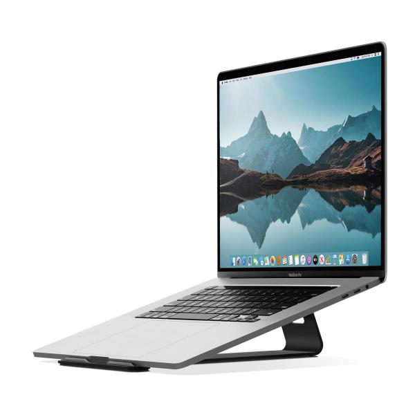 twelve south - ParcSlope,twelve,south,parcslopestand,em,metal,para,macbook,e,ipad,pro,se,usado,com,um,macbook,eleva,o,ecra,e,inclina,a,area,do,teclado,sem,necessidade,de,recorrer,a,ligacao,de,teclado,e,rato,externo,proporcion