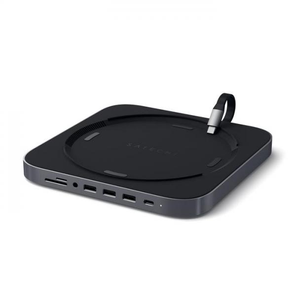 Satechi - Aluminum Stand & Hub for Mac Mini (sp grey)