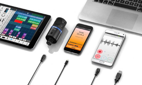 IK Multimedia - Microfone iRig Mic Studio (black),ik,multimedia,microfone,irig,mic,studio,(black)microfone,com,ligacao,digital,inclui,cabos,de,ligacao,com,fichas,lightning,microusb,e,usb,para,ligacao,a,iphone,ipad,tablets,e,smartphones,android,macs/p