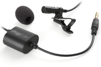 IK Multimedia - Microfone iRig Mic Lav,ik,multimedia,microfone,irig,mic,lavmicrofone,ultracompacto,tem,uma,pequena,pinca,para,pendurar,na,roupa,e,ficha,minijack,para,ligar,a,um,iphone,ipad,ipod,touch,ou,equipamento,android,e,ideal,para,gra