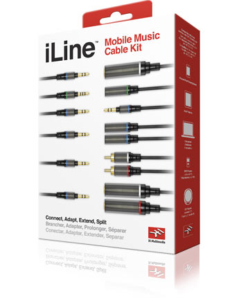 IK Multimedia - Cabo iLine Mobile Music Cable Kit