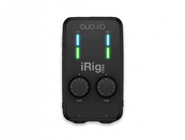 IK Multimedia - Interface iRig PRO Duo I/O,ik,multimedia,interface,irig,pro,duo,i/ointerface,audio,midi,portatil,com,2,entradas,analogicas,tem,2,entradas,combo,xlr,1/4,para,microfone,preamplificadores,classe,a,2,saidas,1/4,e,entrada,e,saida,mi