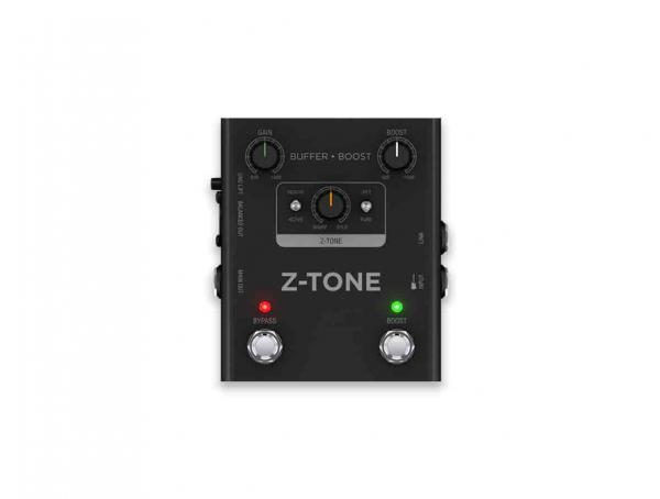 IK Multimedia - Interface Z-Tone Buffer Boost,ik,multimedia,interface,ztone,buffer,boostpedal,preamplificador,com,modelacao,avancada,de,timbre,integrando,um,circuito,interno,ztone,(o,mesmo,da,interface,axe,i/o),tem,selectores,active/passive,jfet/