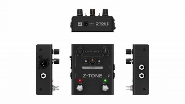 IK Multimedia - Interface Z-Tone Buffer Boost,ik,multimedia,interface,ztone,buffer,boostpedal,preamplificador,com,modelacao,avancada,de,timbre,integrando,um,circuito,interno,ztone,(o,mesmo,da,interface,axe,i/o),tem,selectores,active/passive,jfet/