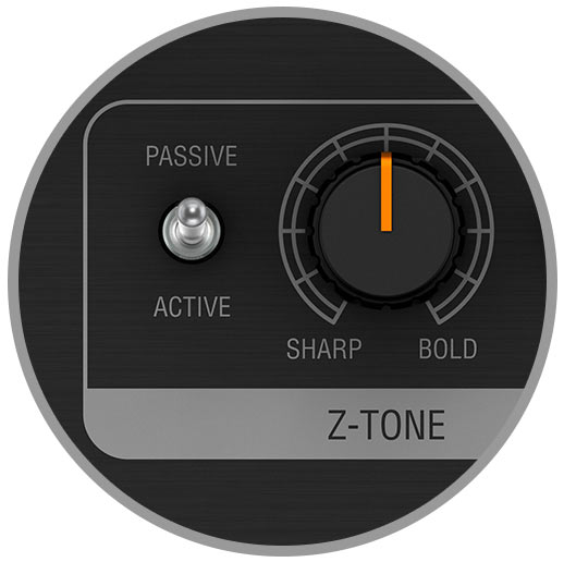 IK Multimedia - Interface Z-Tone Buffer Boost,ik,multimedia,interface,ztone,buffer,boostpedal,preamplificador,com,modelacao,avancada,de,timbre,integrando,um,circuito,interno,ztone,(o,mesmo,da,interface,axe,i/o),tem,selectores,active/passive,jfet/