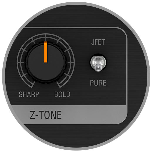 IK Multimedia - Interface Z-Tone Buffer Boost,ik,multimedia,interface,ztone,buffer,boostpedal,preamplificador,com,modelacao,avancada,de,timbre,integrando,um,circuito,interno,ztone,(o,mesmo,da,interface,axe,i/o),tem,selectores,active/passive,jfet/