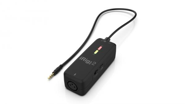 IK Multimedia - Interface iRig PRE 2,ik,multimedia,interface,irig,pre,2interface,ultra,portatil,com,microfone,xlr,e,preamplificador,com,cabo,de,41,cm,ligue,o,irig,pre,2,a,um,telemovel,ou,camara,(via,minijack),um,microfone,xlr,use,uns,hea