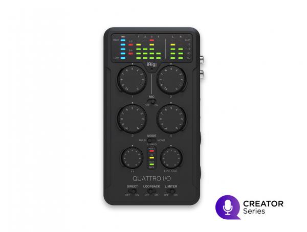 IK Multimedia - iRig Pro Quattro I/O       