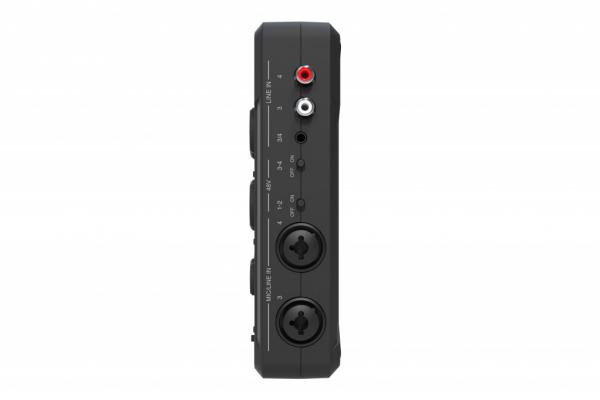 IK Multimedia - iRig Pro Quattro I/O       ,ik,multimedia,irig,pro,quattro,i/o,interface,de,gravacao,audio,e,mixer,a,24,bit/96,khz,com,4,entradas,e,2,saidas,alimentase,via,porta,usb,pilhas,ou,psu,opcional