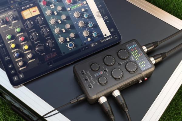 IK Multimedia - iRig Pro Quattro I/O       ,ik,multimedia,irig,pro,quattro,i/o,interface,de,gravacao,audio,e,mixer,a,24,bit/96,khz,com,4,entradas,e,2,saidas,alimentase,via,porta,usb,pilhas,ou,psu,opcional