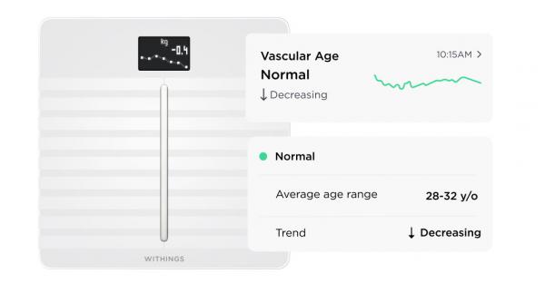 Withings - Balança Body Cardio (white),withings,balanca,body,cardio,(white)balanca,mede,o,peso,e,faz,a,analise,completa,da,massa,corporal,(percentagem,de,massa,gorda,musculo,e,agua),e,dados,cardiovasculares,(ritmo,cardiaco,pulse,wave,veloc