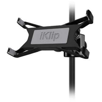 IK Multimedia - iKlip Xpand,ik,multimedia,iklip,xpandarmacao,para,colocar,um,tablet,ate,121,num,pedestal,de,microfone,Ângulo,de,visualizacao,e,orientacao,ajustaveis,compativel,com,todos,os,modelos,de,ipad