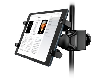 IK Multimedia - iKlip Xpand,ik,multimedia,iklip,xpandarmacao,para,colocar,um,tablet,ate,121,num,pedestal,de,microfone,Ângulo,de,visualizacao,e,orientacao,ajustaveis,compativel,com,todos,os,modelos,de,ipad