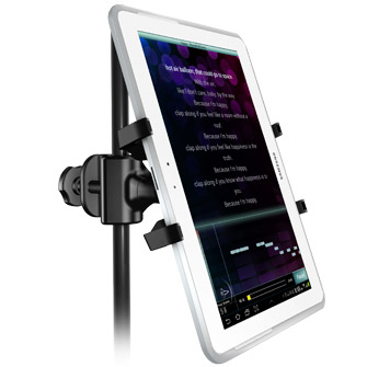 IK Multimedia - iKlip Xpand,ik,multimedia,iklip,xpandarmacao,para,colocar,um,tablet,ate,121,num,pedestal,de,microfone,Ângulo,de,visualizacao,e,orientacao,ajustaveis,compativel,com,todos,os,modelos,de,ipad