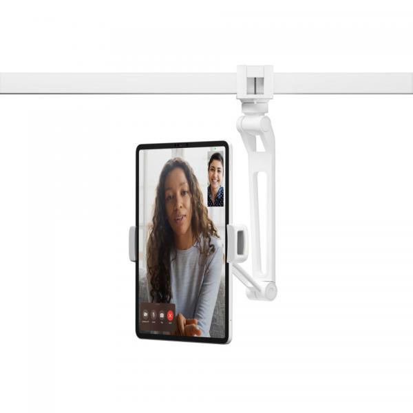 twelve south - HoverBar Duo with Snap (white),twelve,south,hoverbar,duo,with,snap,(white)stand,metalico,com,braco,articulado,para,tablet/ipad,tem,tambem,um,sistema,de,garra,com,parafuso,para,suspender,num,armario,ou,mesa,É,extremamente,facil,e,r