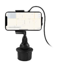 Macally - Car Cup Phone Mount w/ Qi Charger (10W),macally,car,cup,phone,mount,w/,qi,charger,(11w)suporte,para,smartphones/iphone,de,54,mm,a,121,mm,de,largura,encaixa,nos,dispositivos,para,garrafas,existentes,em,alguns,carros,a,base,e,regulavel,e,tem,