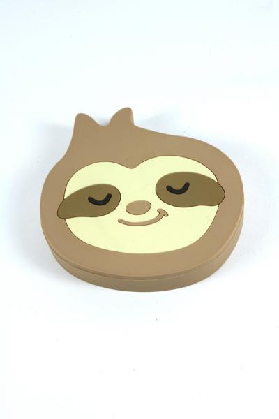 Mojipower - Wireless Charging Pad Qi (lazy sloth),mojipower,wireless,charging,pad,qi,(lazy,sloth)carregador,wireless,qi,com,5w,e,dimensoes,74,x,69,x,14,cm