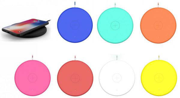 Philo - Qi Wireless Charging Pad (red)                 ,philo,qi,wireless,charging,pad,(red),carregador,wireless,qi,de,11w,e,ligacao,usb,tem,textura,aborrachada,e,cabo,de,15,m