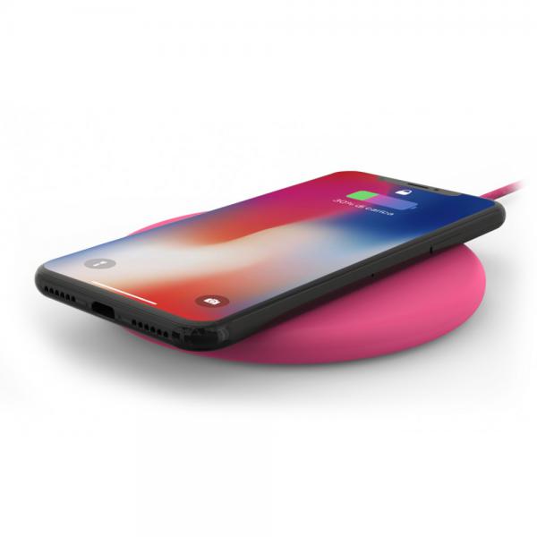 Philo - Qi Wireless Charging Pad (pink)                