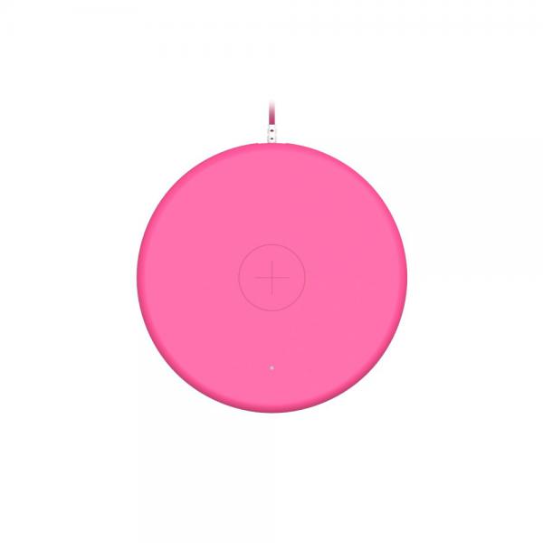 Philo - Qi Wireless Charging Pad (pink)                ,philo,qi,wireless,charging,pad,(pink),carregador,wireless,qi,de,11w,e,ligacao,usb,tem,textura,aborrachada,e,cabo,de,15,m