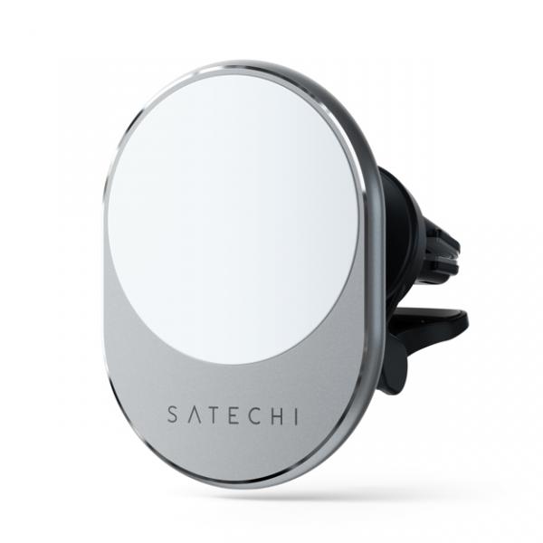 Satechi - Magnetic Wireless Car Charger (space grey)