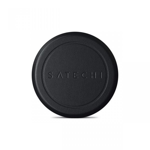 Satechi - Magnetic Sticker (black)   ,satechi,magnetic,sticker,(black),disco,magnetico,com,adesivo,para,colar,numa,capa,ou,telemovel,que,nao,seja,magsafe,compativel,para,usar,com,o,cabo,satechi,usbc,magnetic,wireless,charging,cable,(ref,5