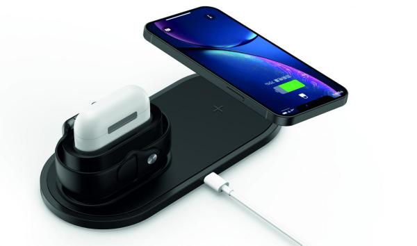 Swissten - Wireless Charger 3in1 (black),swissten,wireless,charger,3in1,(black)carregador,wireless,qi,para,3,equipamentos,em,simultaneo:,iphone,airpods,pro,e,apple,watch,ate,um,total,de,15w,tem,porta,usbc,inclui,um,cabo,de,ligacao,usb,para,u