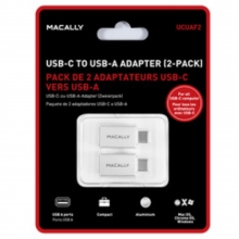 Macally - Adaptador USB-C - USB A (pack 2x)         ,macally,adaptador,usbc,usb,a,(pack,2x),adaptador,que,converte,uma,porta,usbc,de,um,computador,numa,porta,usb3,normal,(tipo,a,fêmea),conjunto,inclui,2,adaptadores