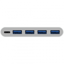 Macally - Hub 3.1 USB-C (4x USB A + USB-C)  ,macally,hub,31,usbc,(4x,usb,a,+,usbc),hub,para,ligar,a,um,computador,com,porta,usbc,ate,3,perifericos,usb3/usb2/usb,adicionalmente,tem,uma,porta,usbc,que,pode,ser,usada,para,ligar,o,carregador,ac,do,p