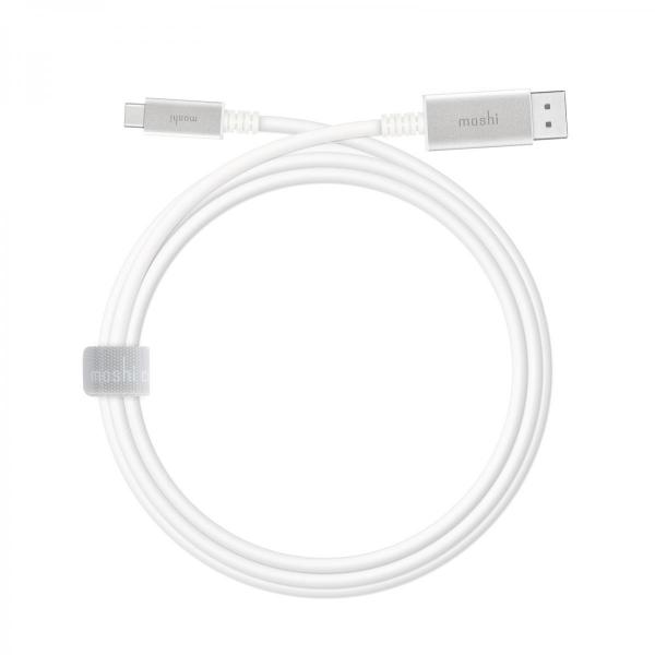 Moshi - USB-C to DisplayPort cable (5K/60fps),moshi,usbc,to,displayport,cable,(5k/61fps),cabo,usbc,para,displayport,permite,a,ligacao,de,monitores,displayport,a,computadores,com,porta,usbc/thunderbolt,3,suporta,resolucoes,ate,5121,x,2881,(5k),a,6