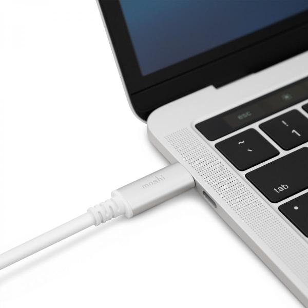 Moshi - USB-C to DisplayPort cable (5K/60fps),moshi,usbc,to,displayport,cable,(5k/61fps),cabo,usbc,para,displayport,permite,a,ligacao,de,monitores,displayport,a,computadores,com,porta,usbc/thunderbolt,3,suporta,resolucoes,ate,5121,x,2881,(5k),a,6