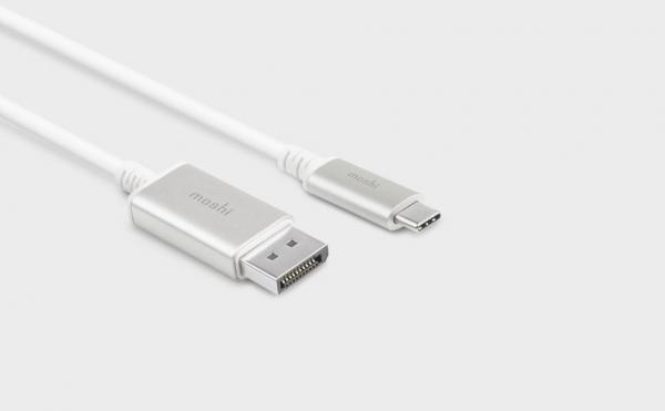 Moshi - USB-C to DisplayPort cable (5K/60fps),moshi,usbc,to,displayport,cable,(5k/61fps),cabo,usbc,para,displayport,permite,a,ligacao,de,monitores,displayport,a,computadores,com,porta,usbc/thunderbolt,3,suporta,resolucoes,ate,5121,x,2881,(5k),a,6