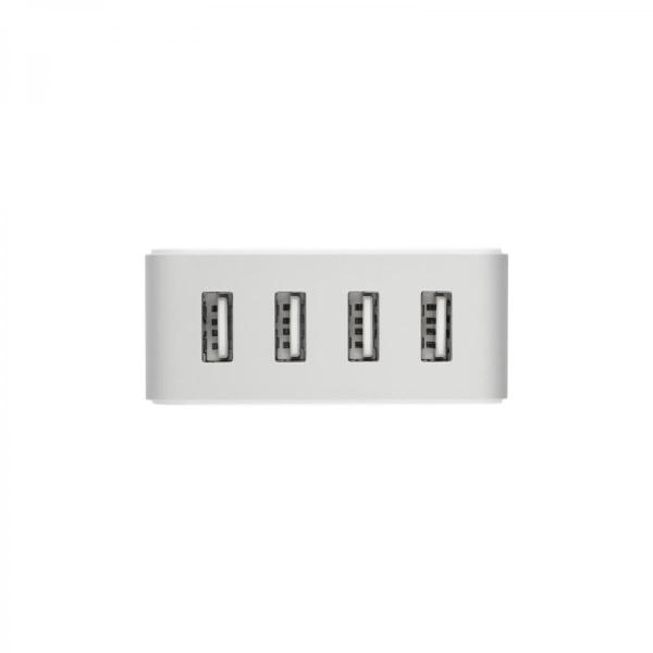 Moshi - ProGeo 4-Port USB Wall Charger (35W),moshi,progeo,4port,usb,wall,charger,(35w),carregador,ac,com,4,portas,usb,com,potência,ate,35w/7a,permite,carregar,4,equipamentos,usb,em,simultaneo,inclui,adaptadores,de,tomada,eu,e,uk