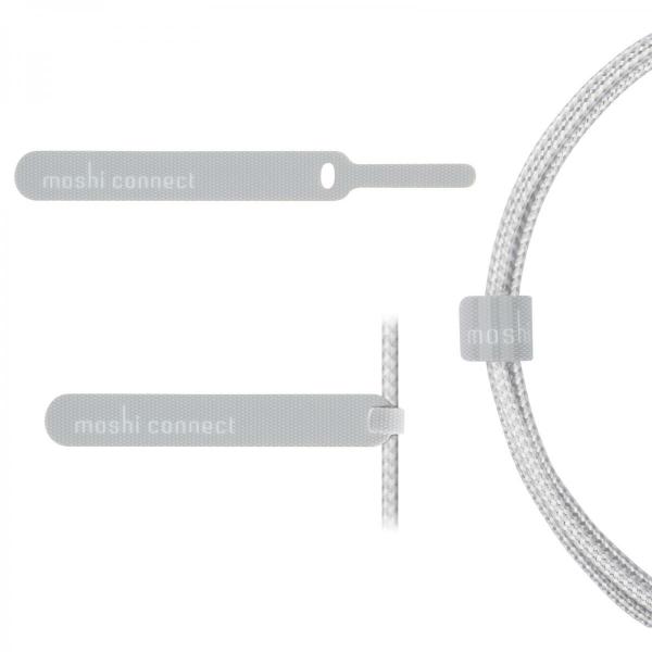 Moshi - Integra USB-C Charge cable w/ LED (2m - jet silver),moshi,integra,usbc,charge,cable,w/,led,(2m,jet,silver),cabo,usbc,para,usbc,com,luz,led,indicadora,de,carga,para,ligacao,de,equipamentos,com,porta,usbc,a,carregadores,ou,outros,equipamentos,com,porta,u