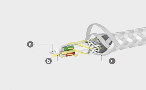 Moshi - Integra USB-C Charge cable w/ LED (2m - jet silver),moshi,integra,usbc,charge,cable,w/,led,(2m,jet,silver),cabo,usbc,para,usbc,com,luz,led,indicadora,de,carga,para,ligacao,de,equipamentos,com,porta,usbc,a,carregadores,ou,outros,equipamentos,com,porta,u