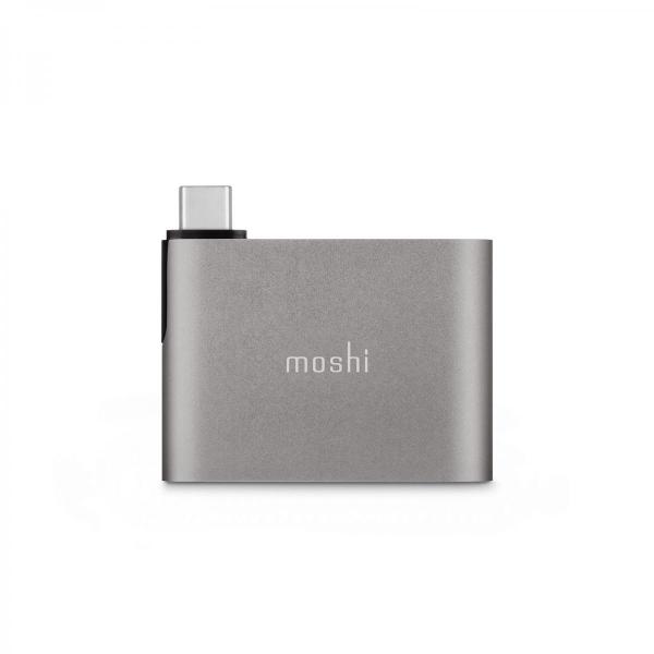 Moshi - USB-C to HDMI Adapter with Charging,moshi,usbc,to,hdmi,adapter,with,charging,adaptador,usbc,ultra,compacto,com,1,porta,hdmi,(4k@61hz,hdr,compativel,cor,11bit),e,1,porta,usbc,pd,ate,61w,permite,ligar,um,monitor,tv,ou,projector,na,porta,h