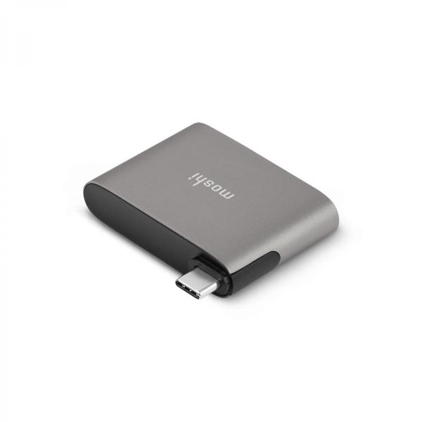 Moshi - USB-C to HDMI Adapter with Charging,moshi,usbc,to,hdmi,adapter,with,charging,adaptador,usbc,ultra,compacto,com,1,porta,hdmi,(4k@61hz,hdr,compativel,cor,11bit),e,1,porta,usbc,pd,ate,61w,permite,ligar,um,monitor,tv,ou,projector,na,porta,h