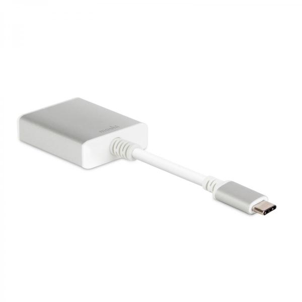 Moshi - USB-C to VGA adapter,moshi,usbc,to,vga,adapter,adaptador,usbc,para,vga,permite,a,ligacao,de,monitores,e,projectores,vga,a,computadores,com,porta,usbc,suporta,resolucoes,ate,1921,x,1211,a,ponta,vga,tem,partes,em,aluminio,p