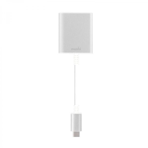 Moshi - USB-C to HDMI adapter ,moshi,usbc,to,hdmi,adapter,adaptador,usbc,para,hdmi,permite,a,ligacao,de,monitores,e,projectores,hdmi,a,computadores,com,porta,usbc,suporta,resolucoes,ate,4k,uhd,61hz,a,ponta,hdmi,tem,partes,em,alumin