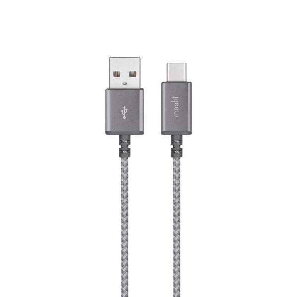 Moshi - Integra USB-C - USB-A cable (titanium grey)