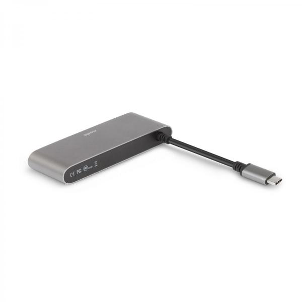 Moshi - USB-C Multimedia adapter (titanium grey),moshi,usbc,multimedia,adapter,(titanium,grey),adaptador,usbc,com,slot,para,cartoes,de,memoria,(sd,sdhc/xc,uhsi),porta,hdmi,(4k,@31,hz,/,1181p,@,61hz),e,duas,portas,usb,31