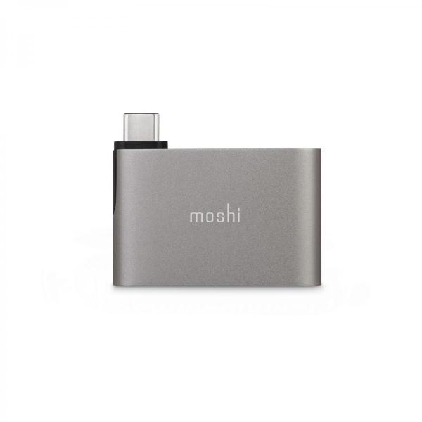 Moshi - USB-C to Dual USB-A adapter (titanium grey),moshi,usbc,to,dual,usba,adapter,(titanium,grey),adaptador,usbc,com,duas,portas,usb,31,permite,ligar,2,equipamentos,usb3,num,portatil,equipado,com,uma,porta,usbc