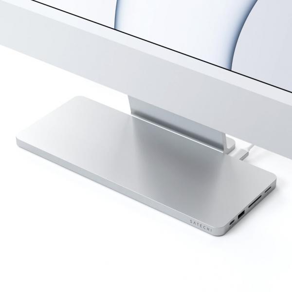 Satechi - USB-C Slim Dock for 24? iMac (silver),satechi,usbc,slim,dock,for,24?,imac,(silver),doca,concebida,exclusivamente,para,o,imac,24,v2121,liga,numa,das,portas,usbc,e,tem,um,slot,para,um,disco,ssd,m2,nmve,ou,m2,sata,proporcionando,capacidade,